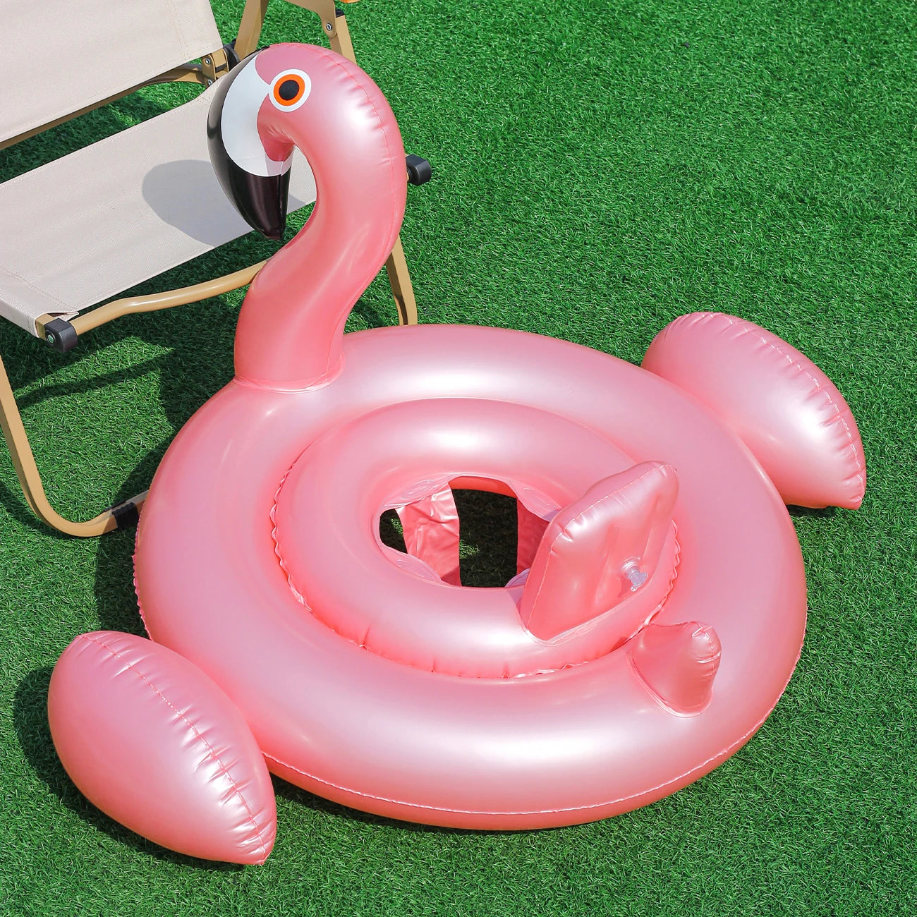 Pink Flamingo Pool Float