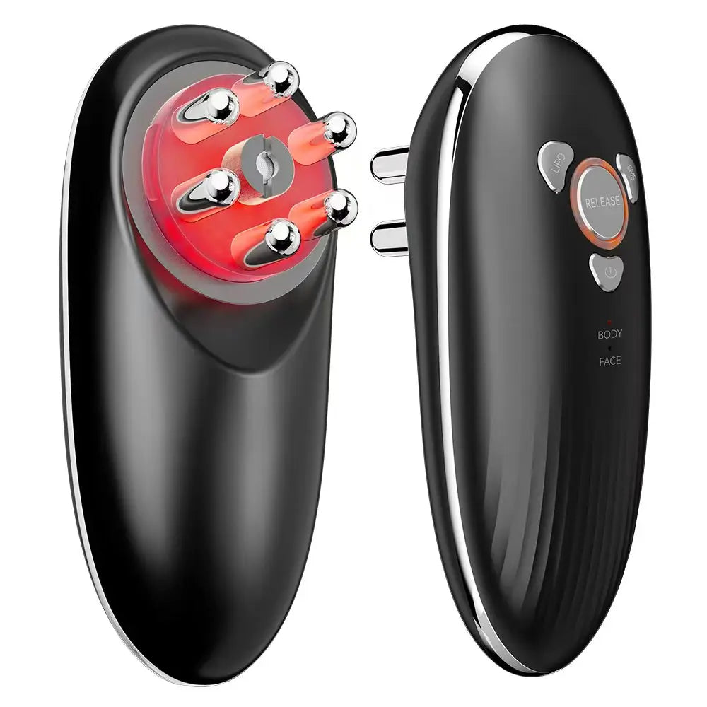 Face & Body Sculpting Massager Cellulite Body Shaping Massage Equipment ABS Hand Instrument Battery Powered for Relaxation