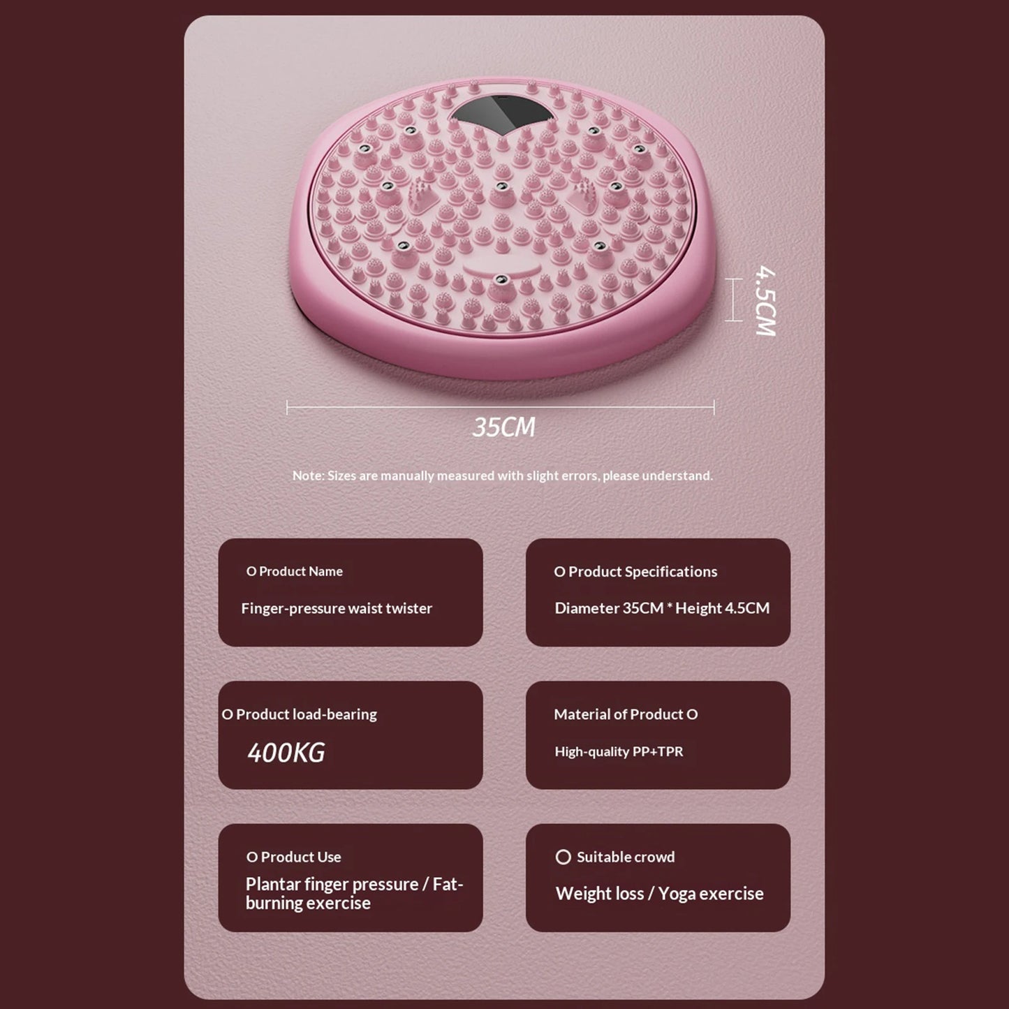 Waist Twist Fitness Board