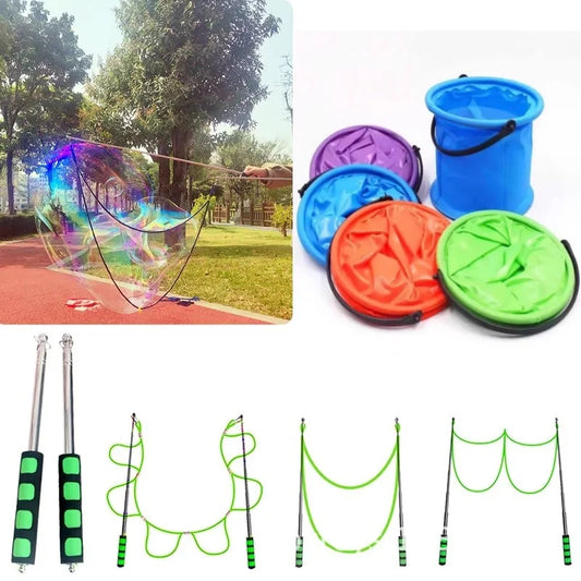 Giant Bubble Wand Kit for Kids