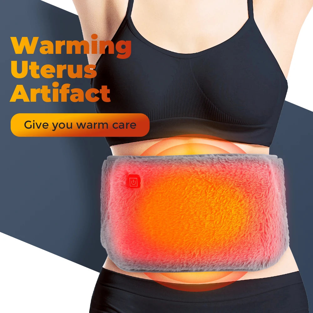 3-Levels Electric Heating Pad Cold-Proof Uterine Belt Cold-Proof Hand Waist Warming Pad