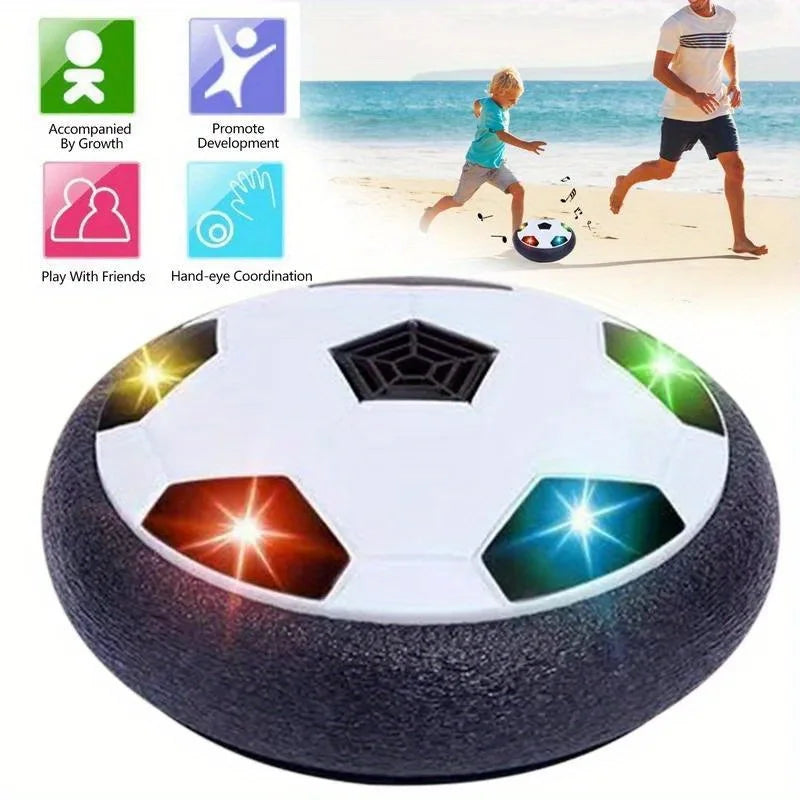 Air Cushion Levitation Football Toy for Kids 3-6 Years Boy Child Floating Foam Soccer Ball Suspending Sports Game