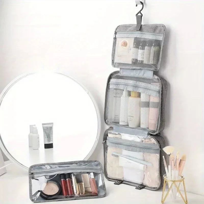 Women's travel toiletries for men-Portable hanging storage bag cosmetic bag suitable for cosmetic travel accessories essentials