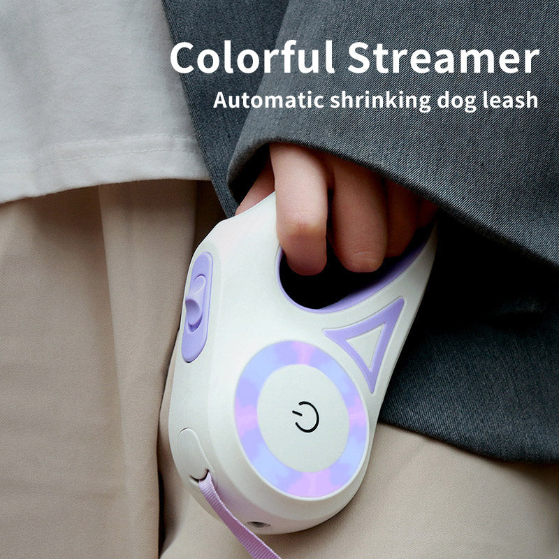 NightSafe LED Retractable Dog Leash