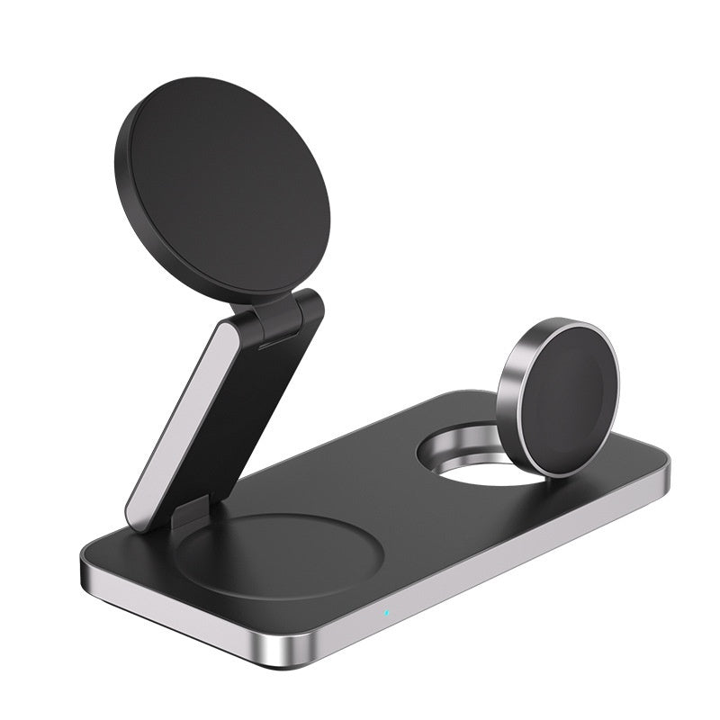 Household Solid Color Simple 4-in-1 Magnetic Wireless Charger