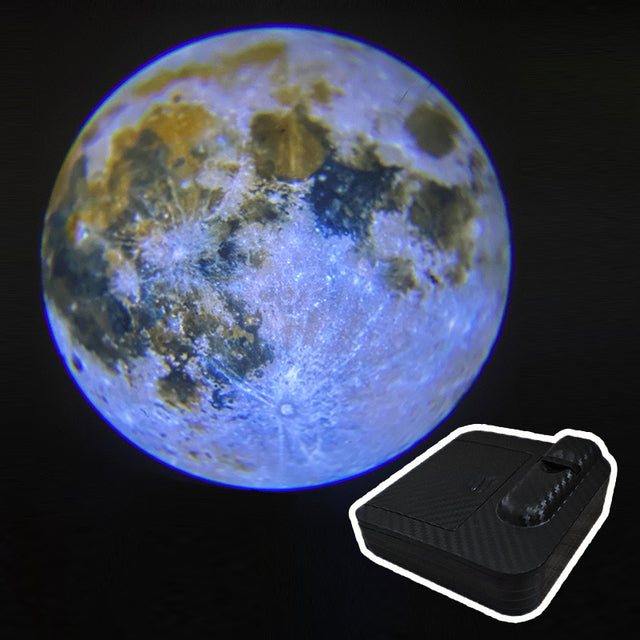 Home Fashion Simple Moon Background Projection Lamp