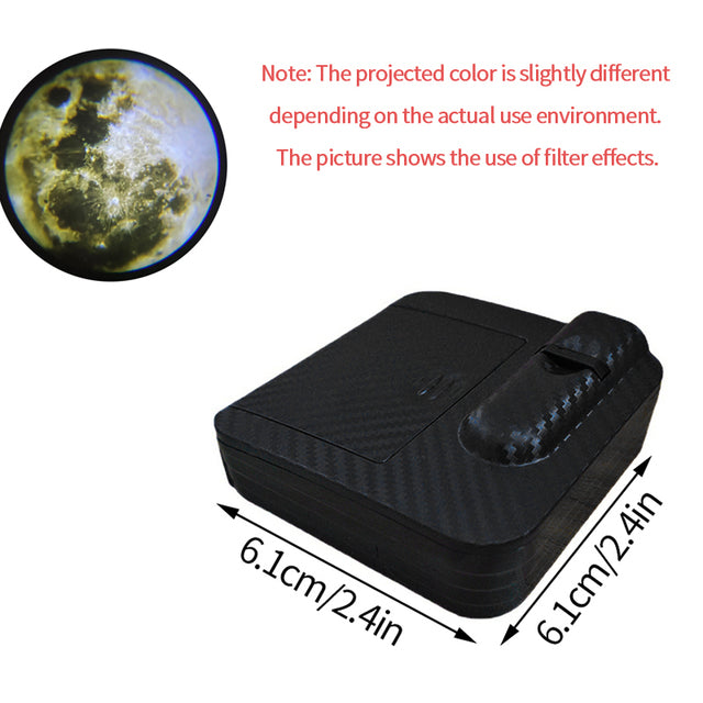 Home Fashion Simple Moon Background Projection Lamp