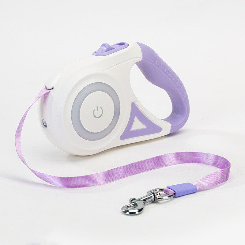 NightSafe LED Retractable Dog Leash